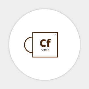 Coffee science element Magnet